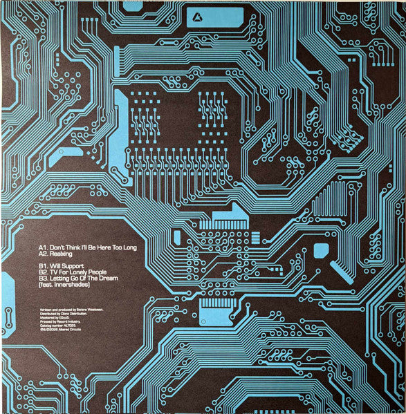 Image of Back Cover of LP - G+/VG - BETONKUST, Tropicana Tracks Two (Altered Circuits; ALT025, Belgium 2026, Picture Sleeve), large stain front sleeve. light marks one side,  - 3646373S