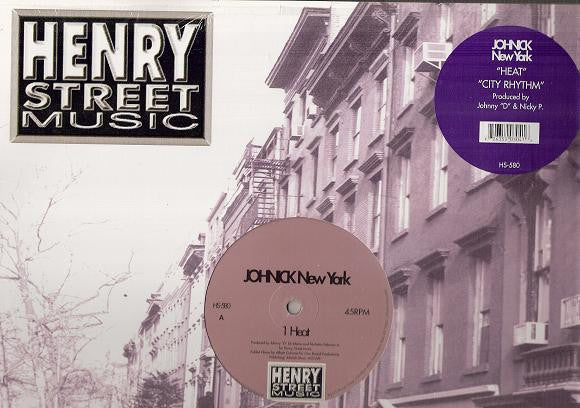 Image of Front Cover of 12" - VG/VG - JOHNICK, New York (Henry Street Music; HS 580, US 2003, Stickered Company Sleeve), ,  - 3626450E