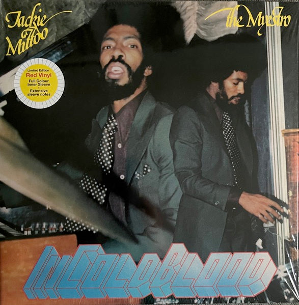 Image of Front Cover of LP - VG+/VG+ - JACKIE MITOO, In Cold Blood (VP / Greensleeves; 054645427418, UK 2026 Reissue, Inner, Remastered, Red Vinyl), Stickered shrink, First repress since 1979 Red vinyl Originally released in 1978, In Cold Blood showcases the Keyboard King with a killer selection of riddims provided by the Aggrovators. In Cold Blood captures the Bunny Lee supreme team at the height of their revolutionary powers; all tracks feature Sly & Robbie, Tommy McCook, and Bobby Ellis superbly blending