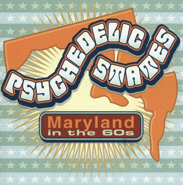 Image of Front Cover of 2xCD - VG+/VG+ - VARIOUS, Psychedelic States: Maryland In The 60s (Gear Fab Records; GF-272, US 2014, Jewel Case, Booklet), ,  - 3616411C
