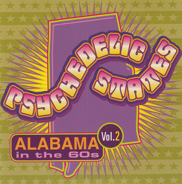 Image of Front Cover of CD - VG+/VG+ - VARIOUS, Psychedelic States: Alabama In The 60s Vol. 2 (Gear Fab Records; GF-192, US 2002, Jewel Case, Booklet), ,  - 3616436C