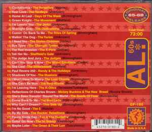 Image of Back Cover of CD - VG+/VG+ - VARIOUS, Psychedelic States: Alabama In The 60s Vol. 1 (Gear Fab Records; GF-180, US 2001, Jewel Case, Booklet), ,  - 3616438C