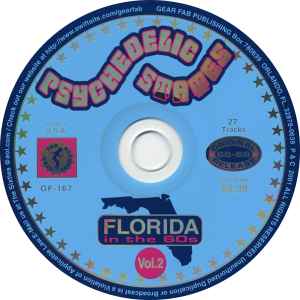 Image of Label Cover of CD - VG+/VG+ - VARIOUS, Psychedelic States: Florida In The 60s Vol. 2 (Gear Fab Records; GF-167, US 2001, Jewel Case, Booklet), ,  - 3616440C