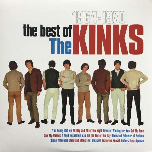 Image of Front Cover of LP - VG+/VG+ - THE KINKS, The Best Of The Kinks 1964-1970 (BMG; BMG160023V, US 2016, Remastered), Strong clean copy.,  - 3646403S
