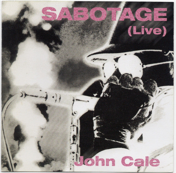 Image of Front Cover of CD - VG+/VG - JOHN CALE, Sabotage (Live) (Diesel Motor Records; MOTORCD1002, UK 1999, Jewel Case, Booklet), ,  - 3636118E