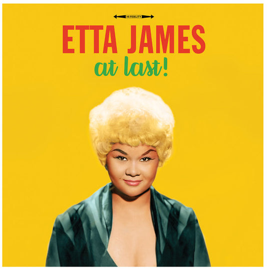 Image of Front Cover of LP - VG+/VG+ - ETTA JAMES, At Last! (Not Now Music; NOTLP227, UK 2016 Reissue, 180g Yellow Vinyl), Light marks only.,  - 3646447S