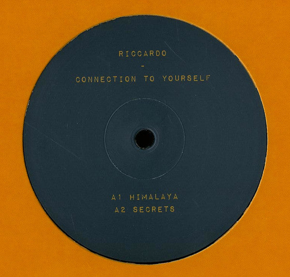 Image of Front Cover of 12" - /VG - RICCARDO, Connection To Yourself (Metropolita Recordings; MET003, UK 2017), ,  - 3646456S