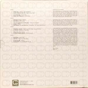 Image of Back Cover of 4xLP - VG+/VG - VARIOUS, Compost One Hundred (Compost Records; COMPOSt 100-1, Germany 2001, Flipback Box Sleeve, Inner, Poster), Light marks only. Poster included., A1 Tr by Trio   Galicia (Zero dB Remix)A2 Fauna Flash vs. Wei Chi   Don't Know 2001B1 Les Gammas   Outra VidaB2 Kyoto Jazz Massive   CrossbreedC1 Salvador Group   MoksaC2 Ben Mono   MomentsD1 The Amalgamation Of Soundz   Guilty As ChargedD2 Syrup   D/A/DD3 Karl Berger vs. Les Gammas feat. Ingrid Sertso   Discipline