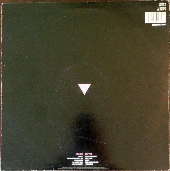 Image of Back Cover of LP - VG/VG - BRONSKI BEAT, The Age Of Consent (Forbidden Fruit; BITLP 1, UK 1984, Inner), Hairlines, especially on side 1,  - 3626506E