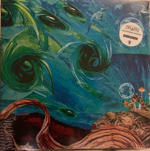 Image of Front Cover of 2xLP - VG+/VG+ - INTRONAUT, Fluid Existential Inversions (Metal Blade Records; 3984-25146-1, US 2020, Gatefold, Poster, Green vinyl), Corner bump,  - 3626507E