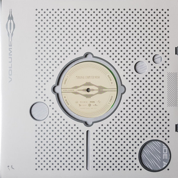 Image of Front Cover of 2xLP - VG+/VG+ - VARIOUS, Volume 3 (PC Music; PCMVOL3, UK 2022, Die Cut Gatefold Sleeve, 2 Inners & Insert, Compilation, Clear w/ Green Splatter Vinyl), A handful of light marks/scuffs across discs, plays fine., PC Music comp, featuring easyFun, A. G.  Cook, Hannah Diamond + more. - 3626496E