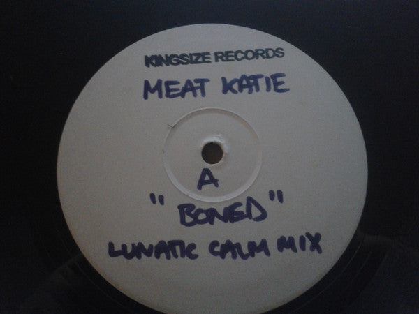 Image of Front Cover of 10" - VG+/VG - MEAT KATIE, AVENUE A, Boned (Lunatic Calm Mix) / Lady Sings The Blues (Kingsize ; KS 08, UK 1996, Stamped White Label, Stamped Sleeve), A couple of light hairlines but plays great,  - 3626497E