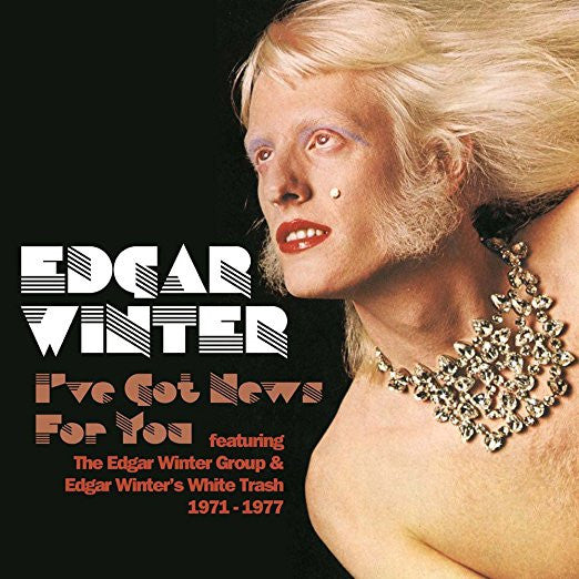Image of Front Cover of 6xCDs - VG+/VG+ - EDGAR WINTER, I've Got News For You (Cherry Red; HNEBOX098, UK & Europe 2018 Reissue, Booklet), Small mark on disc 4 - Shock Treatment,  - 3756000S