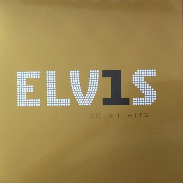 Image of Front Cover of 2xLP - VG/VG - ELVIS PRESLEY, ELV1S 30 #1 Hits (RCA; 88875111961, Europe 2015 Reissue, Gatefold, Insert, 180 Gram Vinyl), Strong VG - hairlines, top edge seam split, back cover scuffed, Insert creased,  - 3746010S