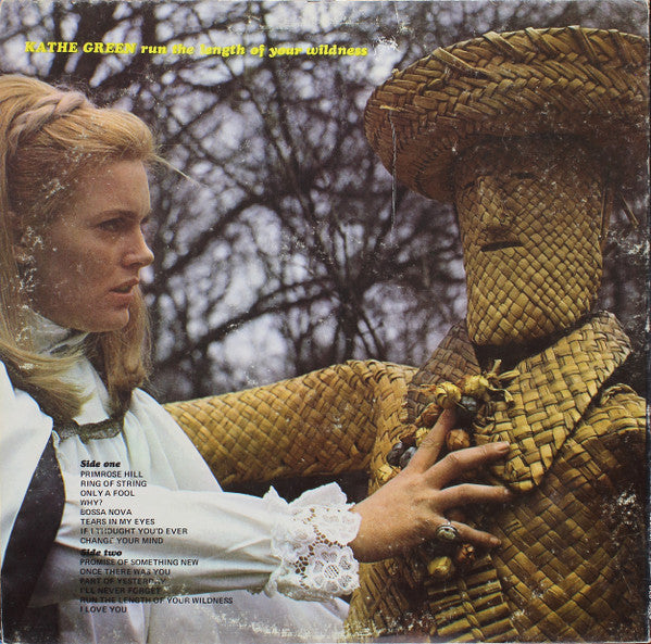 Image of Back Cover of LP - VG+/VG - KATHE GREEN, Run The Length Of Your Wildness (Deram; DES 18026, US 1969), ,  - 3726024E