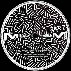 Image of Label Cover of 12" - G+/VG - VARIOUS, Musek03 (Musek; MSK003, Germany 2025, Stickered Plain Sleeve), lots of creasing and few tears to stickered sleeve. few marks both sides - still VG,  - 3746046S