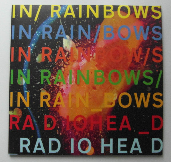 Image of Front Cover of LP - VG/VG+ - RADIOHEAD, In Rainbows (XL Recordings; XLLP 324, Europe 2007, Inner, PEACHY ABBEY ROAD/MK Matrices, Made in Europe on Labels), Seam split on Inner, small edge creases,  - 3746017S