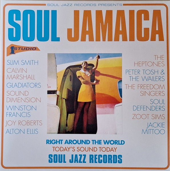 Image of Front Cover of 2xLP - EX/VG+ - VARIOUS ARTISTS, Soul Jamaica (Soul Jazz Records; SJRLP574, UK 2025, Gatefold, Sticker), ,  - 3716027C
