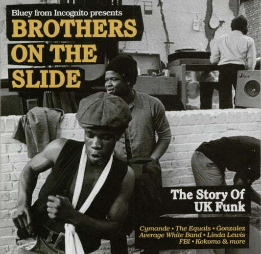 Image of Front Cover of CD - VG+/VG - BLUEY FROM INCOGNITO*, Brothers On The Slide (The Story Of UK Funk) (Discotheque; DQFCD006, UK 2005, Jewel Case), ,  - 3736003E