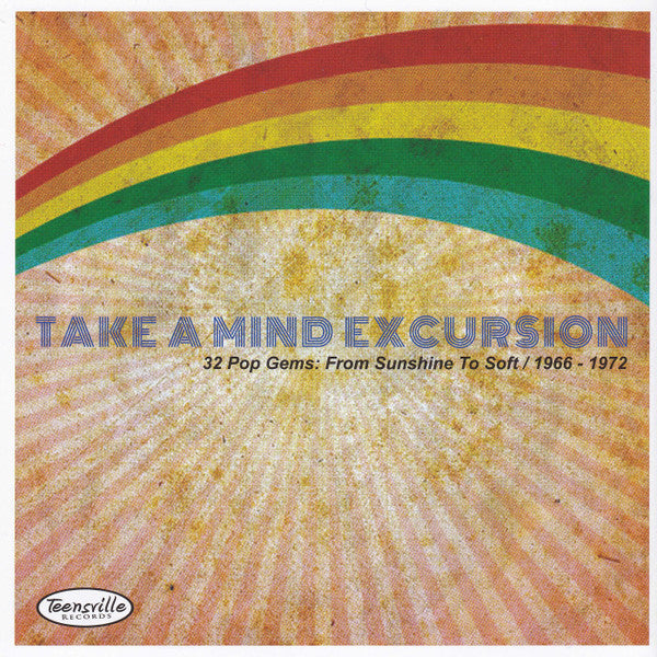 Image of Back Cover of CD - VG+/VG+ - VARIOUS, Take A Mind Excursion (32 Pop Gems: From Sunshine To Soft / 1966 - 1972) (Teensville Records; tv 1020, Australia 2017), ,  - 3756007S