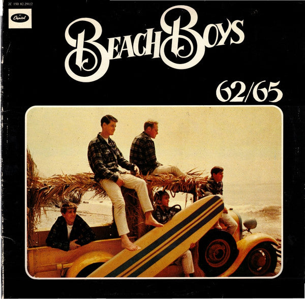 Image of Front Cover of 2xLP - VG/VG+ - BEACH BOYS, 62/65 (Capitol Records; 2C 150 82.291/2, France 1978 Reissue, Gatefold), Small writing on front of sleeve, otherwise VG+.,  - 3726033E