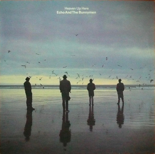Image of Front Cover of LP - VG/VG - ECHO AND THE BUNNYMEN, Heaven Up Here (Korova; KODE 3, Ireland 1981, Textured Sleeve, Inner), ,  - 3726035E