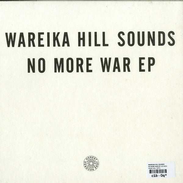 Image of Back Cover of 10" EP - VG+/EX - WAREIKA HILL SOUNDS, No More War EP (Honest Jon's Records; HJP71, UK 2013, Picture Sleeve), , A1	No More WarA2	Free The PeopleB1	Universe In CrisisB2	Chant Rasta - 3726010E