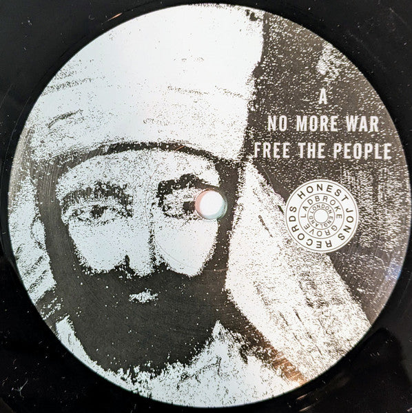 Image of Label Cover of 10" EP - VG+/EX - WAREIKA HILL SOUNDS, No More War EP (Honest Jon's Records; HJP71, UK 2013, Picture Sleeve), , A1	No More WarA2	Free The PeopleB1	Universe In CrisisB2	Chant Rasta - 3726010E