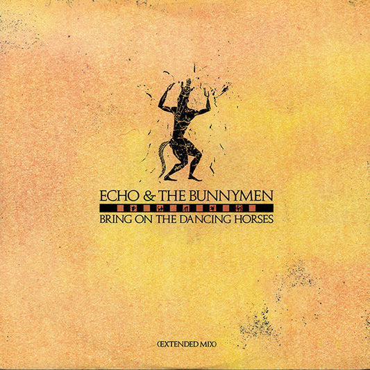 Image of Front Cover of 12" - VG+/VG+ - ECHO & THE BUNNYMEN, Bring On The Dancing Horses (Extended Mix) (Korova; KOW 43T, UK 1985), ,  - 3726069E
