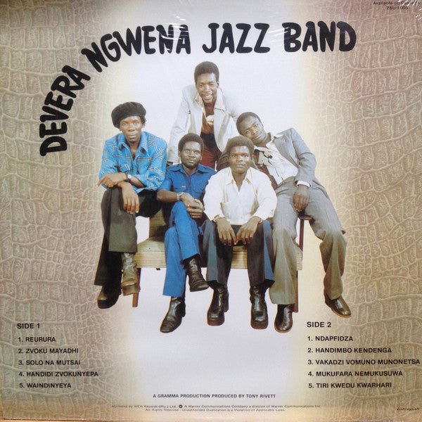 Image of Back Cover of LP - VG/VG - DEVERA NGWENA JAZZ BAND, Devera Ngwena 3 (Featuring Solo Na Mutsai) (Zimbabwe; ZML 1006, Zimbabwe 1983, Picture Sleeve), ,  - 3726059E