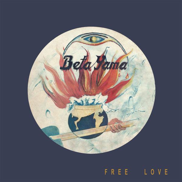 Image of Front Cover of LP - VG+/VG - BETA YAMA, Free Love (PMG; PMG052LP, Austria 2017 Reissue, Picture Sleeve, Company Inner), A handful of light hairlines, It s hard to get a handle on Nigerian musicians Nash Dodoo, Charlie Cuul and Jonas Caulley. In 1980 they released an album of face-melting gospel boogie as the BML chapels. And in the same year, calling themselves the Beta Yama Group, they put out Free Love, a belated love letter to San Francisco s Summer of Love and an album altogether focused on mor