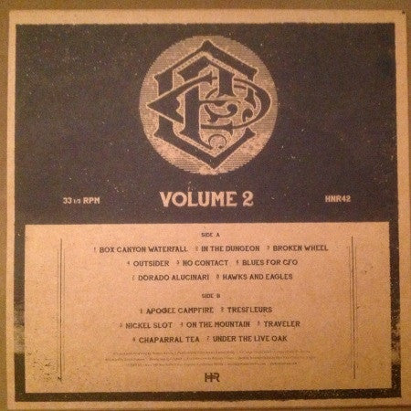 Image of Back Cover of LP - VG+/VG - CONTACT FIELD ORCHESTRA, Volume 2 (Hit+Run; HNR42, US 2014), Light hariline marks only, plays VG+,  - 3746101S