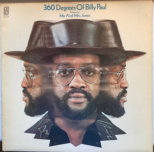Image of Front Cover of LP - VG/G+ - BILLY PAUL, 360 Degrees Of Billy Paul (Philadelphia International Records; PIR 65930, UK Reissue), Tape residue to sleeve. Light marks to disc.,  - 3716020C