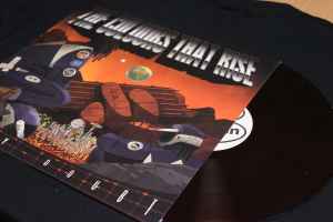 Image of Back Cover of LP - VG+/VG+ - THE COLOURS THAT RISE, Grey Doubt (Rhythm Section International; RS029, UK 2020, Picture Sleeve), red vinyl. open shrink w/ sticker,  - 3746087S