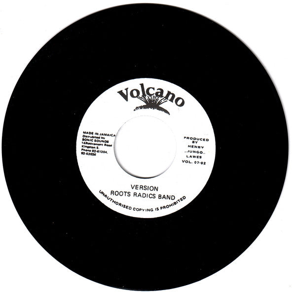 Image of Back Cover of 7" - /EX - MICHAEL PROPHET, Gunman (Volcano ; VOL-17-82 / VOL. 07-82, UK 2025 Reissue), ,  - 3756083S