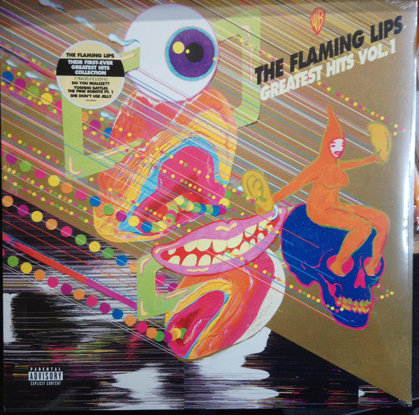 Image of Front Cover of LP - EX/EX - THE FLAMING LIPS, Greatest Hits Vol. 1 (Warner Bros. Records; 9362-49068-6, Europe 2018, Inner), ,  - 4126409E