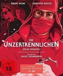 Image of Front Cover of 3xBlu-Ray - VG/VG+ - DAVID CRONEMBERG, Dead Ringers Special Edition (Koch Media; 1020552, Germany , Box Set), ,  - 3636101E