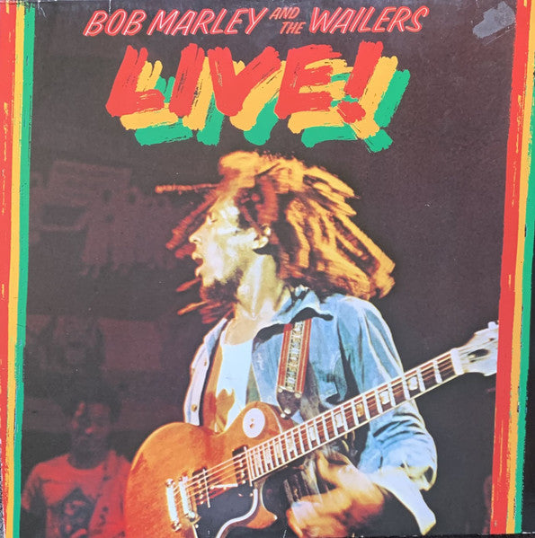 Image of Front Cover of LP - VG/VG - BOB MARLEY AND THE WAILERS, Live! (Island Records; 89 729 XOT, Benelux 1979), Marks and scuffs, plays solid VG, lots of shine. Shrinked sleeve.,  - 3716086C