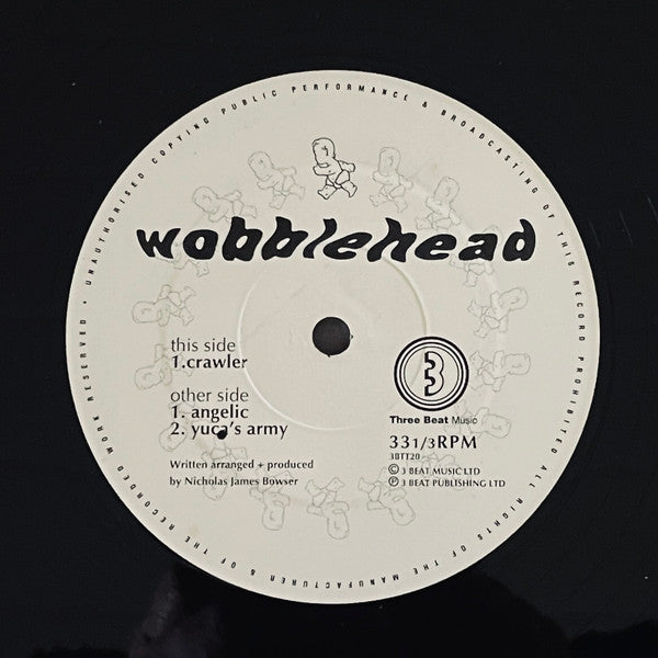 Image of Label Cover of 12" - G/G+ - WOBBLEHEAD, Crawler (3 Beat Music; 3BTT20, UK 1993, Company Sleeve), ,  - 3746152S