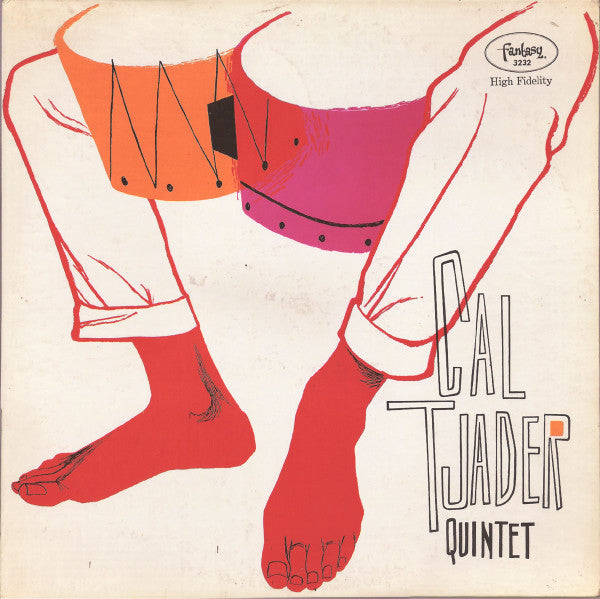 Image of Front Cover of LP - VG/VG - CAL TJADER QUINTET, Cal Tjader Quintet (Fantasy; 3232, US 1956), Sleeve in strong VG, vinyl has light marks only.,  - 3746155S