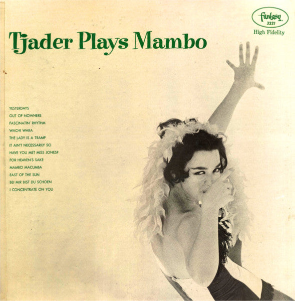 Image of Front Cover of LP - VG/G+ - TJADER, Tjader Plays Mambo (Fantasy ; 3221, US 1956), ,  - 3746157S
