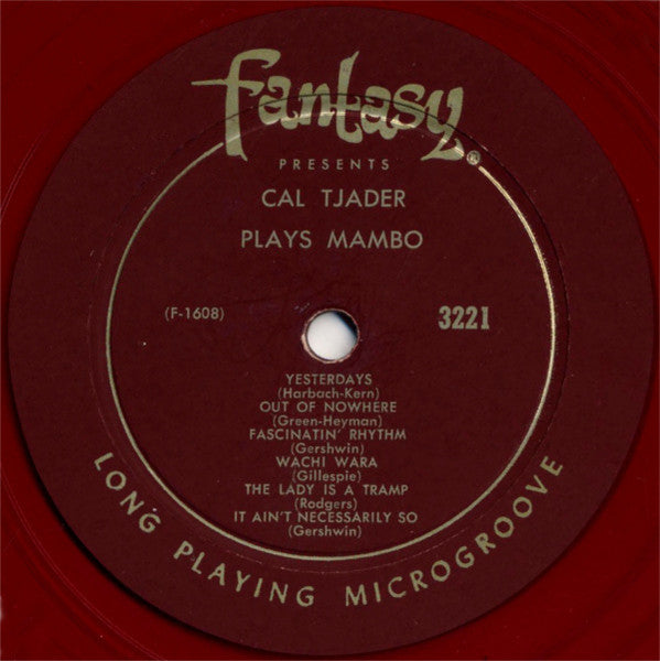 Image of Label Cover of LP - VG/G+ - TJADER, Tjader Plays Mambo (Fantasy ; 3221, US 1956), ,  - 3746157S
