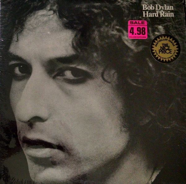 Image of Front Cover of LP - VG+/VG+ - BOB DYLAN, Hard Rain (Columbia; PC 34349, US 1981 Reissue), ,  - 3726092E