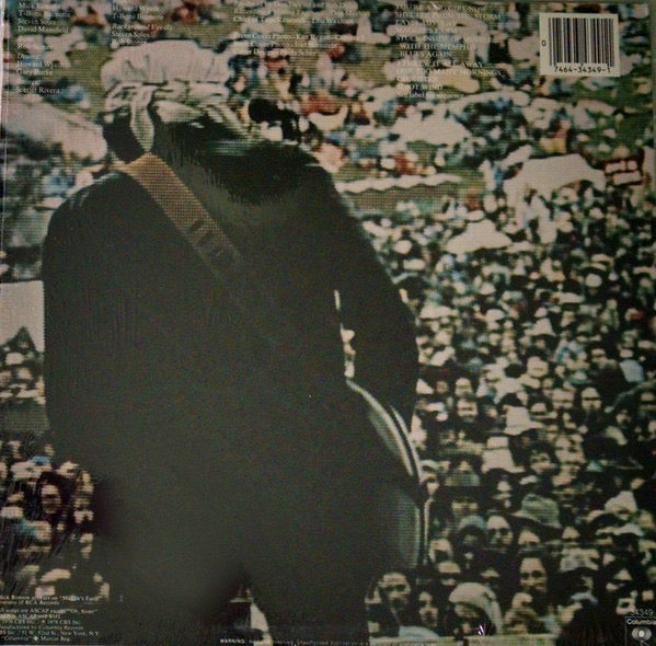 Image of Back Cover of LP - VG+/VG+ - BOB DYLAN, Hard Rain (Columbia; PC 34349, US 1981 Reissue), ,  - 3726092E