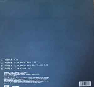 Image of Back Cover of 12" - /VG - NEXT, Wifey (Arista; 74321 79091 1, UK 2000, Picture sleeve), Marks on disc (mainly track B1),  - 3746174S