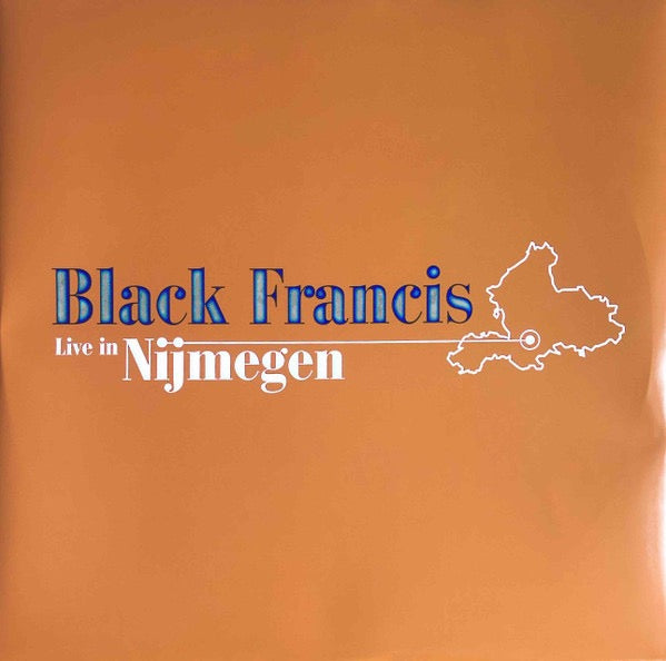 Image of Front Cover of LP - NEW/NEW - BLACK FRANCIS, Live In Nijmegen (Demon Records; DEMREC911, UK & Europe 2021, Inner, 140g Clear Vinyl, Pixies), , Captured in 2008 on the Bluefinger / Svn Fngrs tour,  Live in Nijmegen  features Black Francis backed by Jason Carter and Dan Schmid on ferocious performances of tracks such as  Threshold Apprehension ,  You Can t Break A Heart And Have It  and  Get Away Oil . Now available on vinyl for the very first time, this reissue features the complete live album press