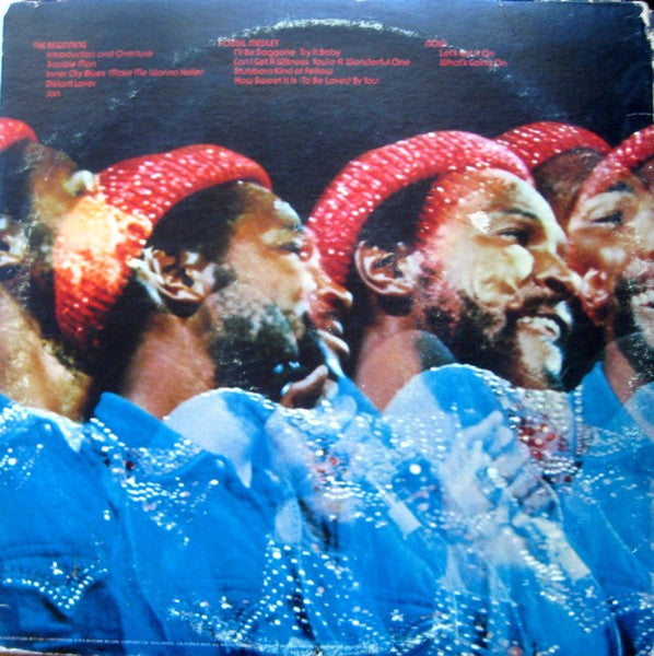 Image of Back Cover of LP - VG/VG - MARVIN GAYE, Marvin Gaye Live! (Tamla; T6-333S1, US 1974, Gatefold, Black label), ,  - 3726110E