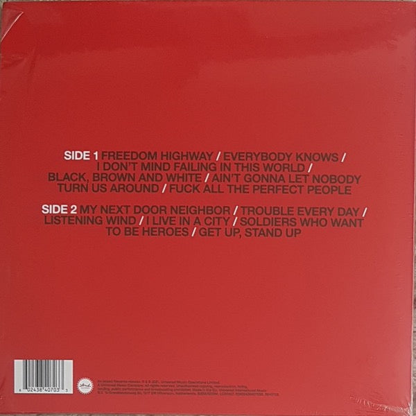 Image of Back Cover of LP - EX/EX - THE SPECIALS, Protest Songs 1924-2012 (Island Records; 3840703, UK 2021, Booklet, With 7", Red Vinyl), Still in opened stickered shrinkwrap,  - 3716099C