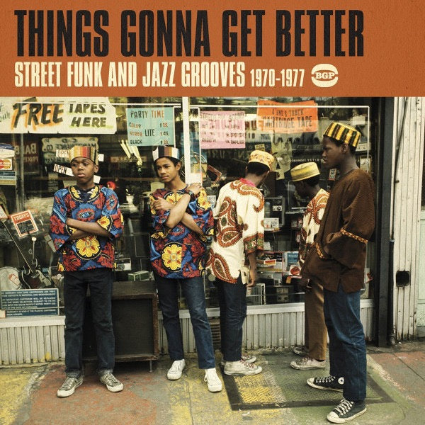 Image of Front Cover of CD - VG+/VG+ - VARIOUS, Things Gonna Get Better (Street Funk & Jazz Grooves 1970-1977) (BGP Records; CDBGPD 297, UK 2016, Jewel Case), ,  - 3736050E