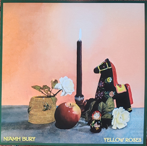 Image of Front Cover of LP - EX/EX - NIAMH BURY, Yellow Roses (Claddagh Records; 5841912, Ireland 2024, Inner & Insert, Yellow Vinyl), Opened Instore,  - 3716106C